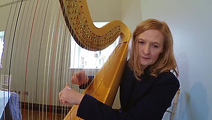 Over the Rainbow harp cover